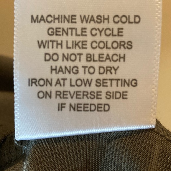 Versatile Forest Green Tank Blouse Size S - Picture 9 of 9